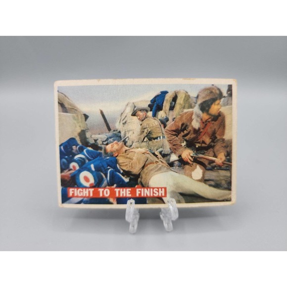 Disney Other - Davy Crockett Fight To The Finish Card 1956 Disney #78 Trading Card